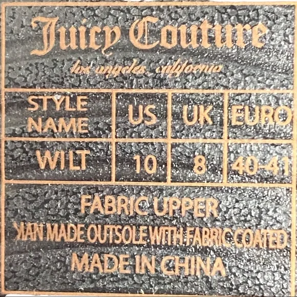 NWT Juicy Couture Wilt Padded Sandals - Picture 2 of 9